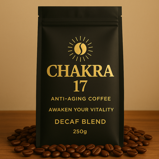 Chakra 17 Anti Aging Coffee Decaf Blend 250g